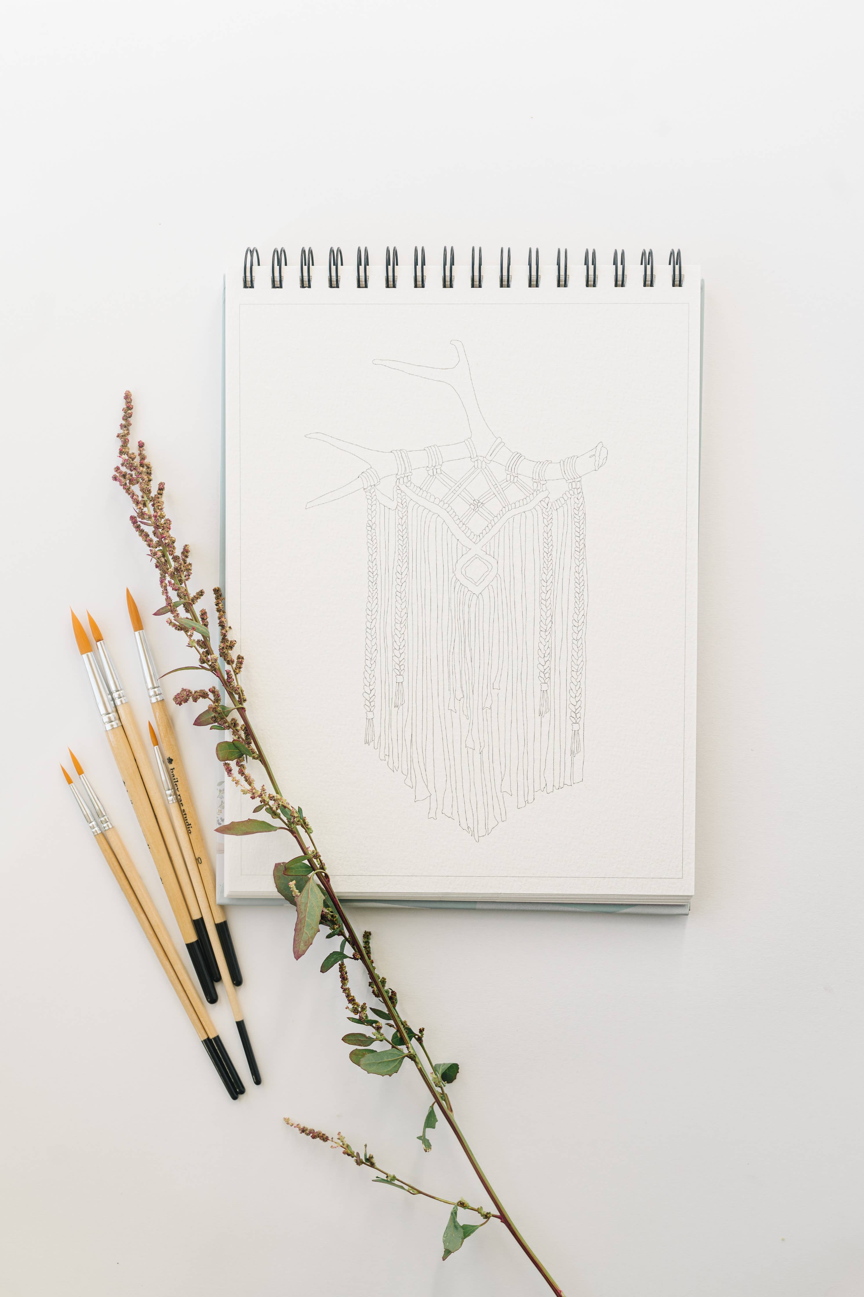 Bailey Rae Studio- Country Life Watercoloring Book