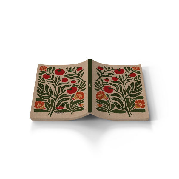 Denik- Tomatoes Kraft Layflat Notebook