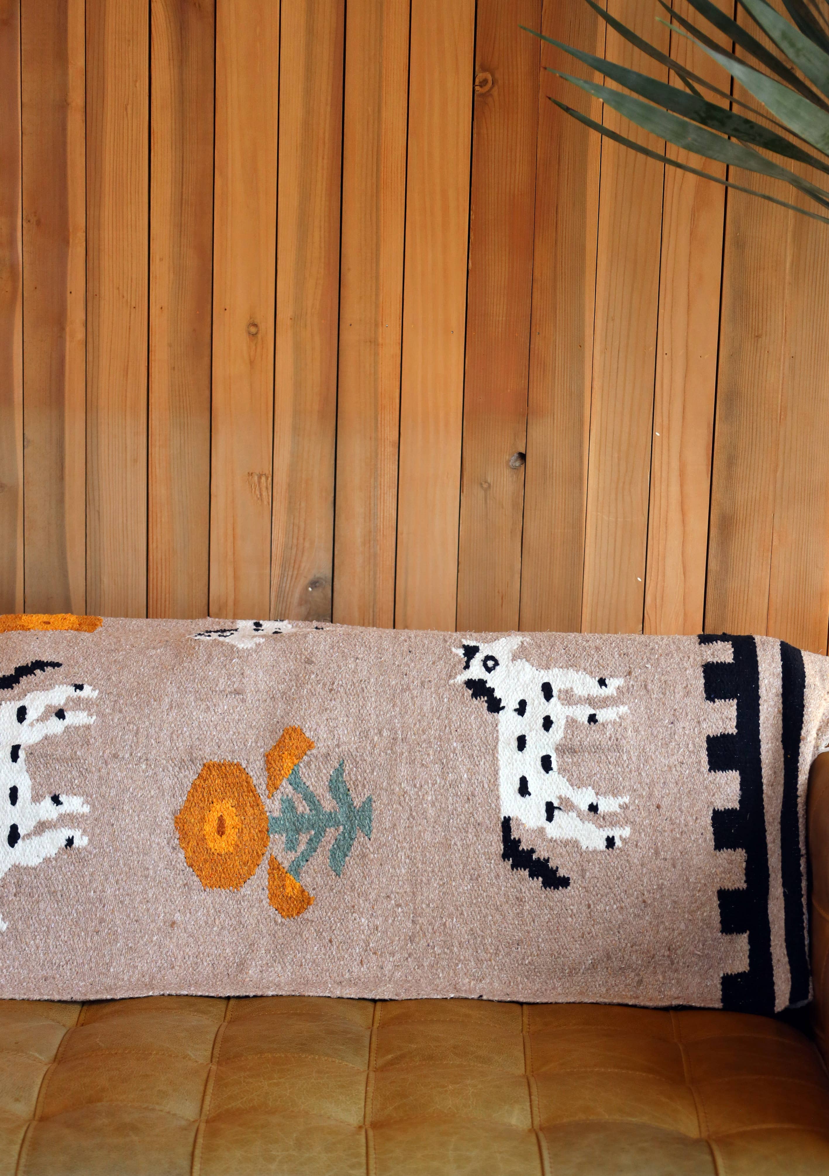 Tribe and True- Poppies 'n Ponies // Handwoven Blanket