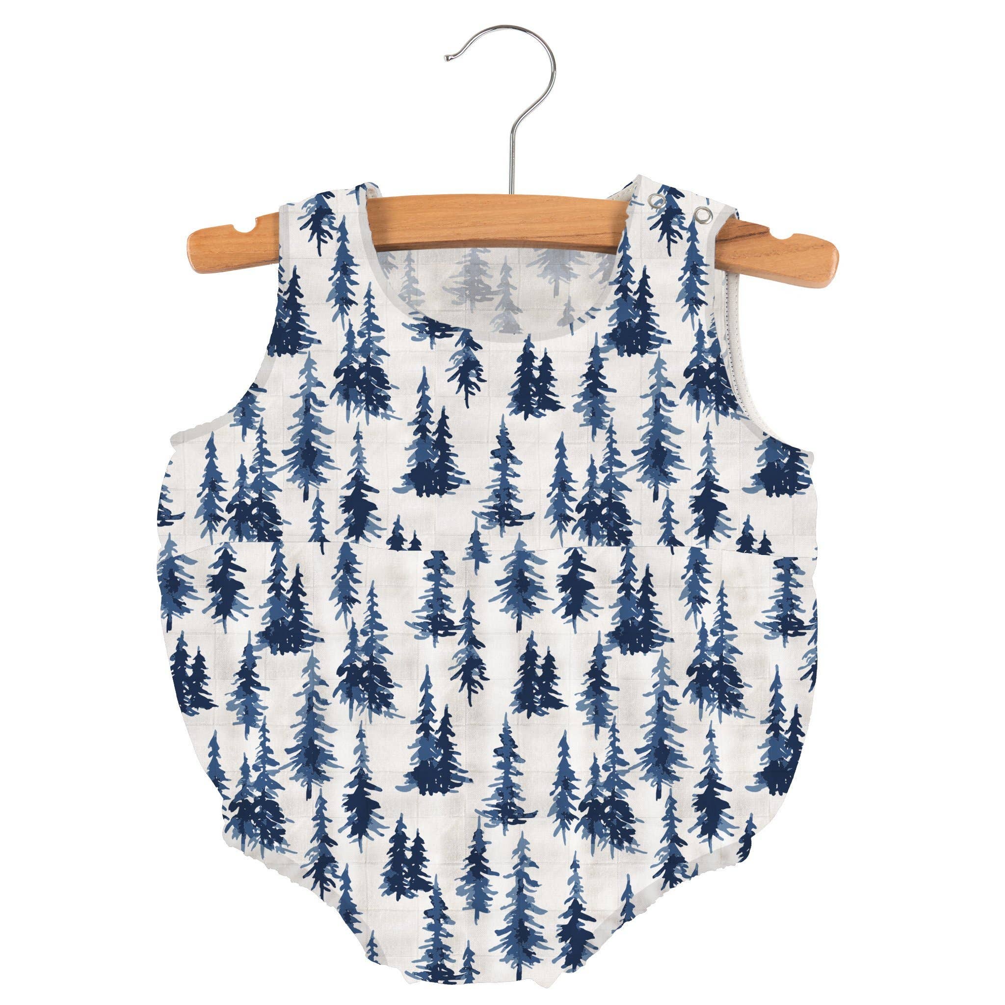 Newcastle Classics- Indigo Forest Bamboo Newcastle Mini Bubble