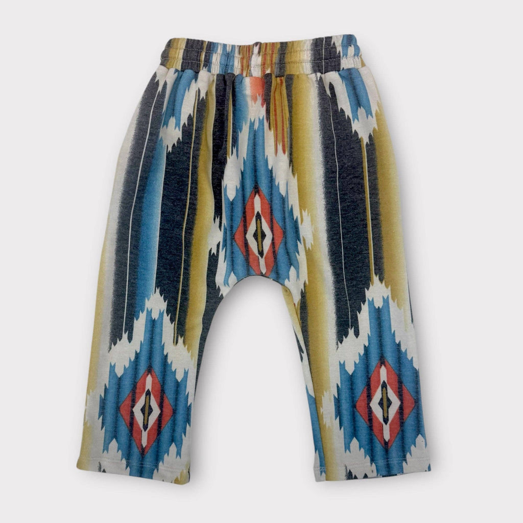 Best Day Ever- Kids Sedona Print Harem Lounge Pant