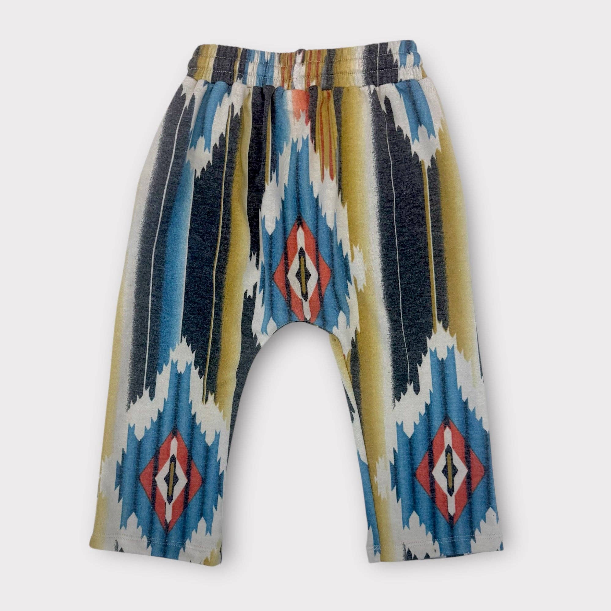 Best Day Ever- Kids Sedona Print Harem Lounge Pant