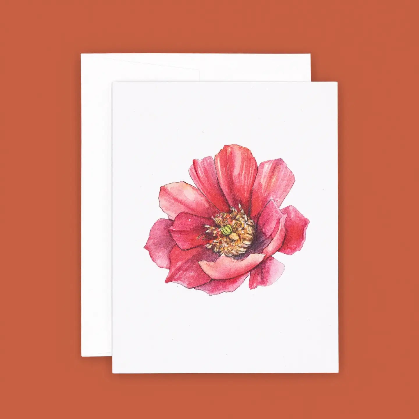 Cacti Oasis- Red Cholla Sticker