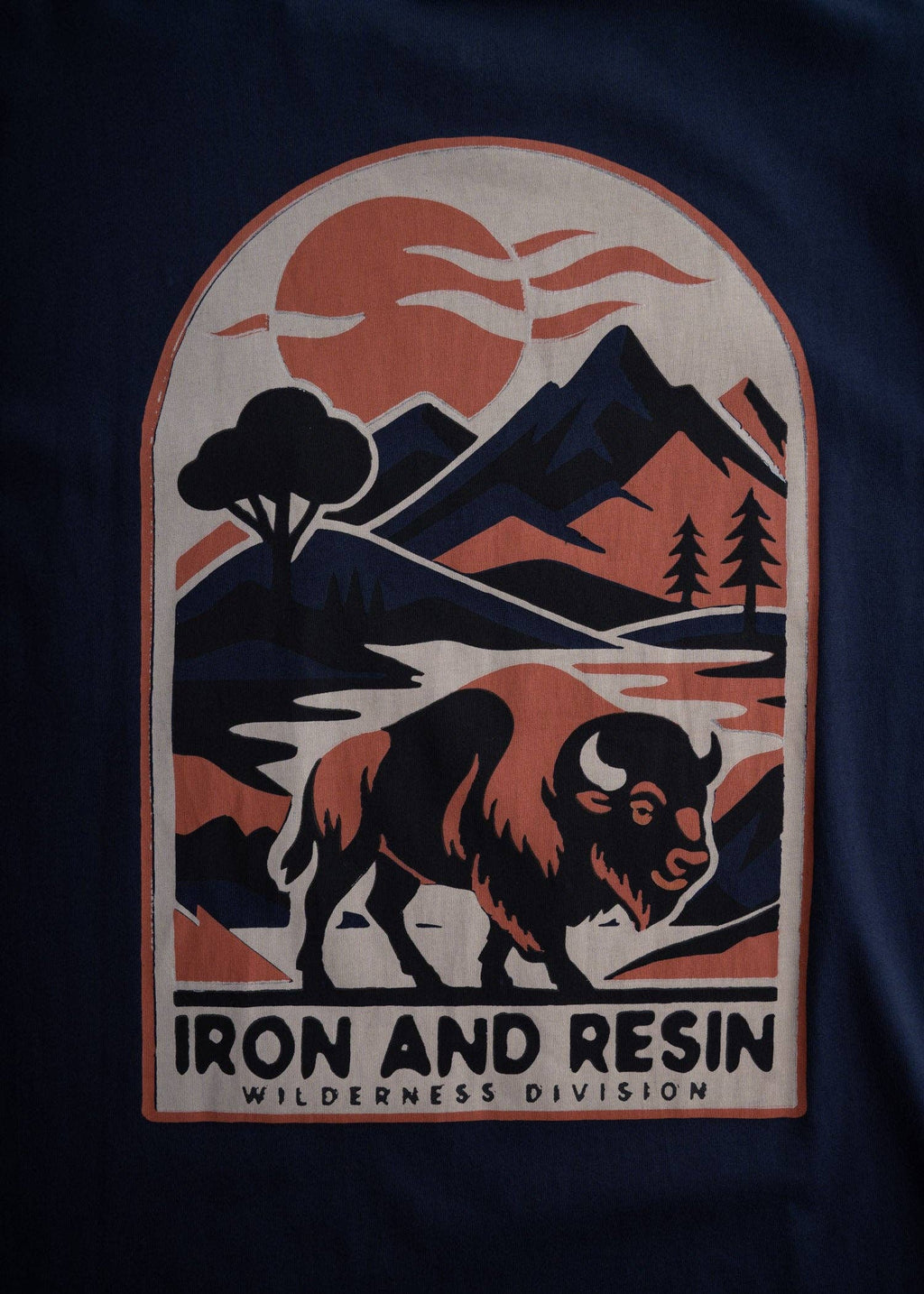 Iron & Resin- Buffalo Pocket Tee