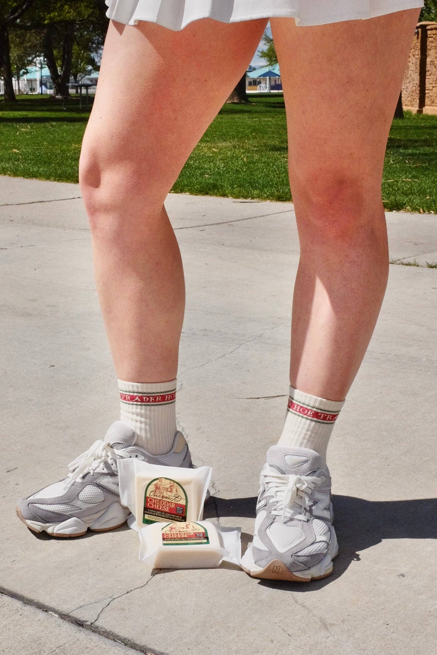 First Summer- Grocery Run Novelty Athletic Funny Socks