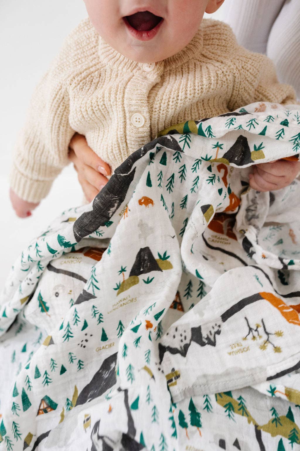 Clementine Kids- National Parks Swaddle (Mini Pattern)