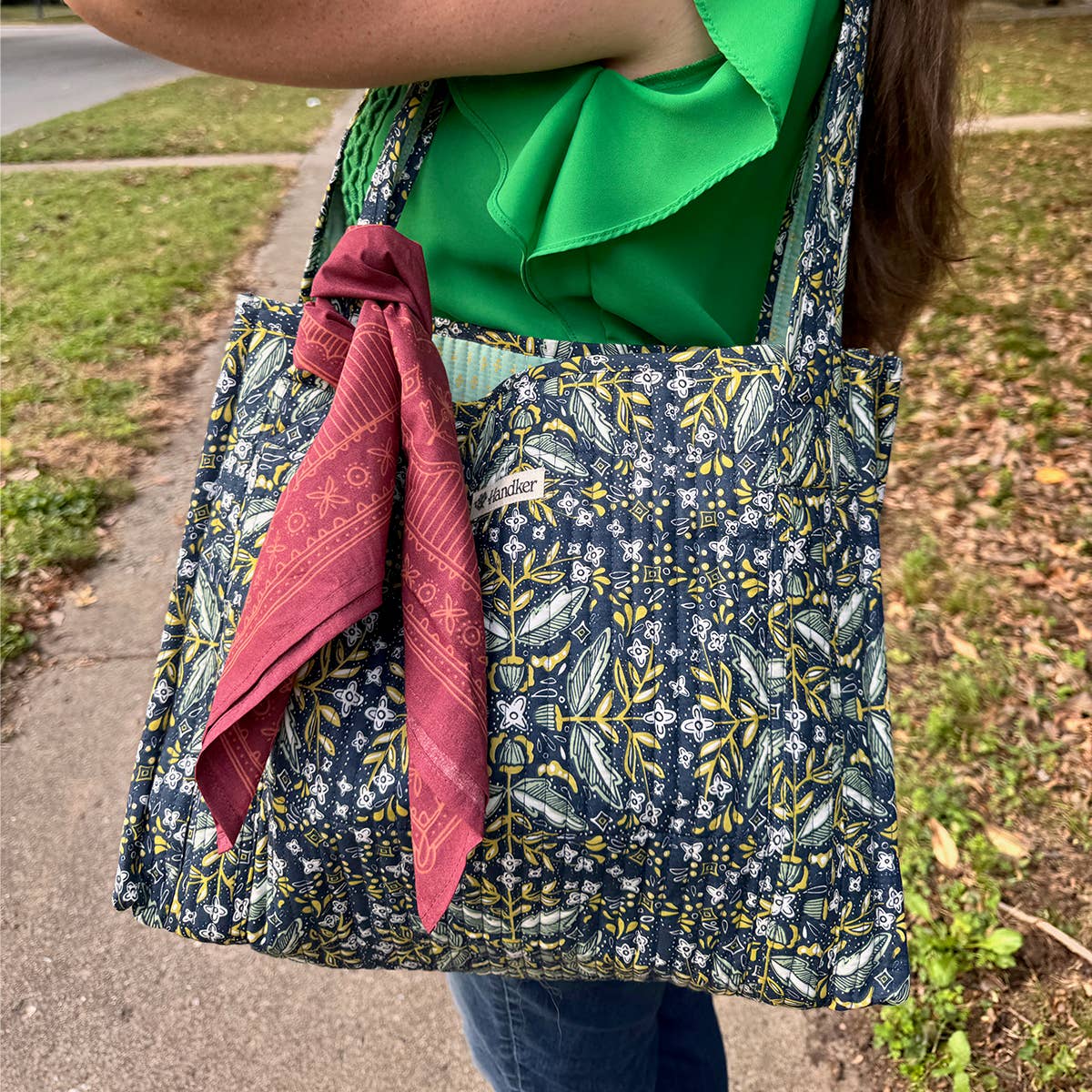 Handker Bandanas- Amelia Quilted Tote