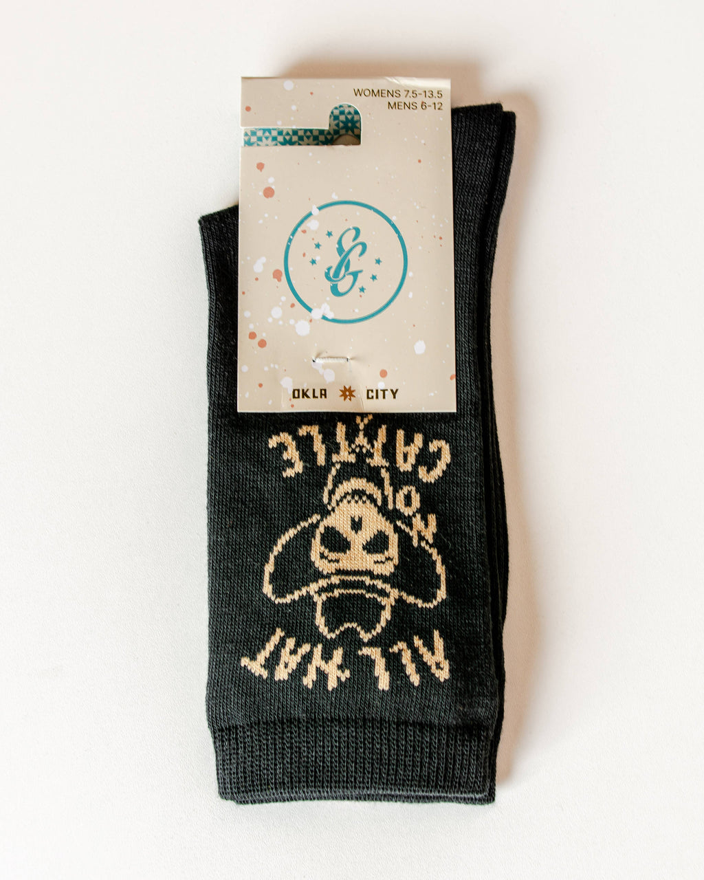 Shop Good- All Hat No Cattle Western Socks