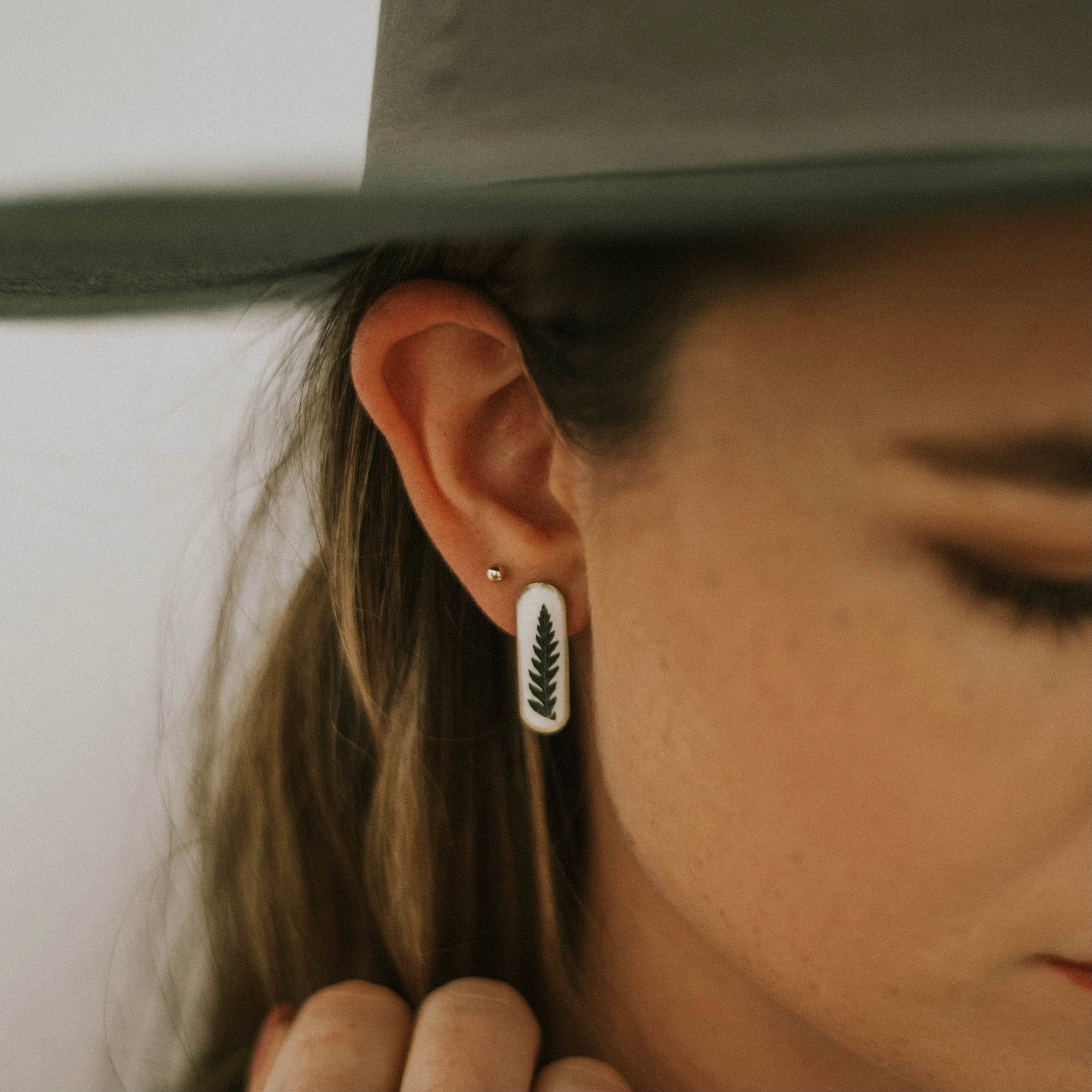 Seed & Soil- Oval Studs