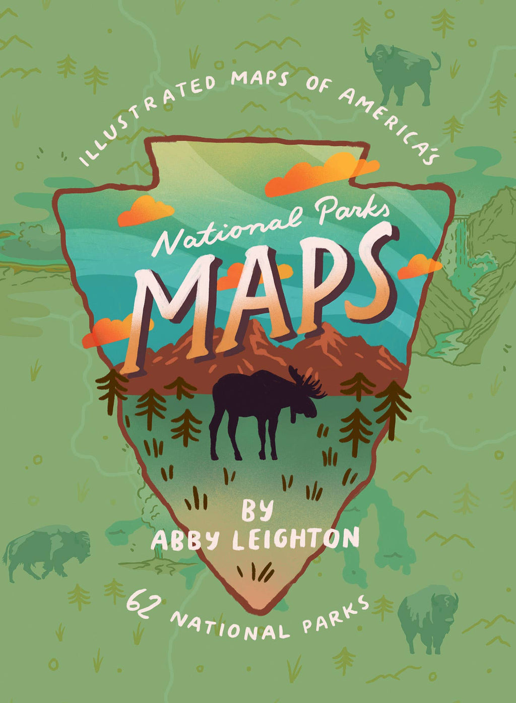 Gibbs Smith- National Parks Maps: Illustrated Maps of 62 National Parks