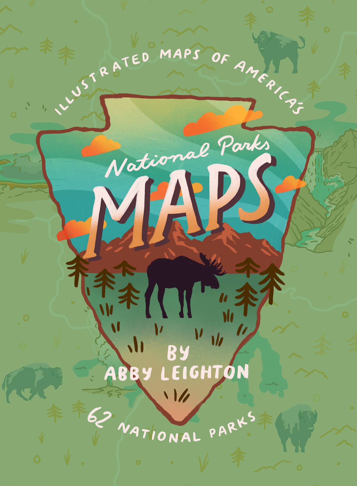 Gibbs Smith- National Parks Maps: Illustrated Maps of 62 National Parks