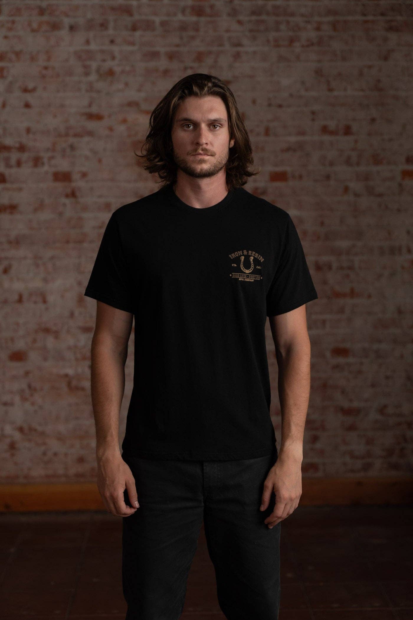 Iron & Resin- Lucky Horseshoe Tee
