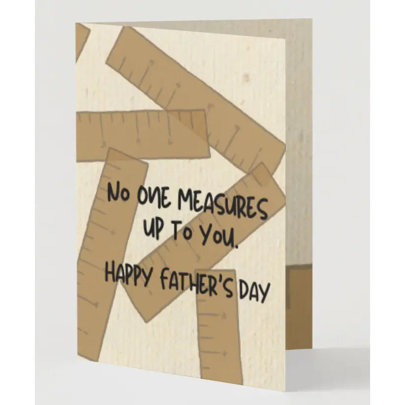 Chika Paper Studio- Father's Day Card: No One Measures