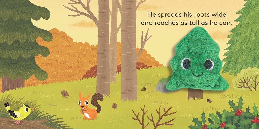 Chronicle Books- Little Fir Tree: Finger Puppet Book