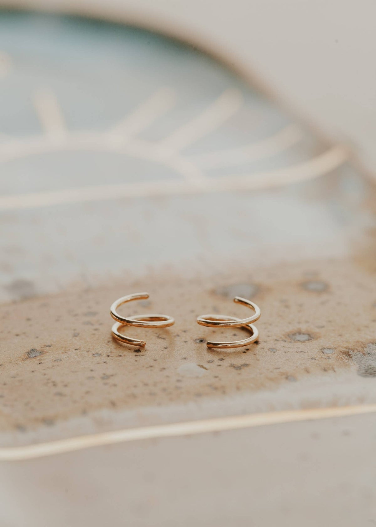 Hello Adorn- Tiny Twist Earrings | 14kt Gold Fill + Sterling Silver