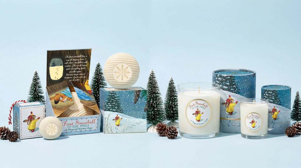 Kala Corporation- First Snowfall Hanging Box Soap - Limited Edition Richard Scarry X Kalastyle Soap Co.