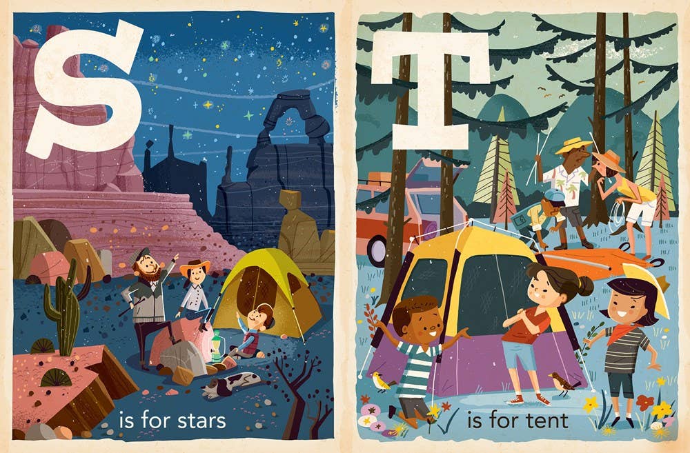 Gibbs Smith- C is for Camping: A Camping Alphabet