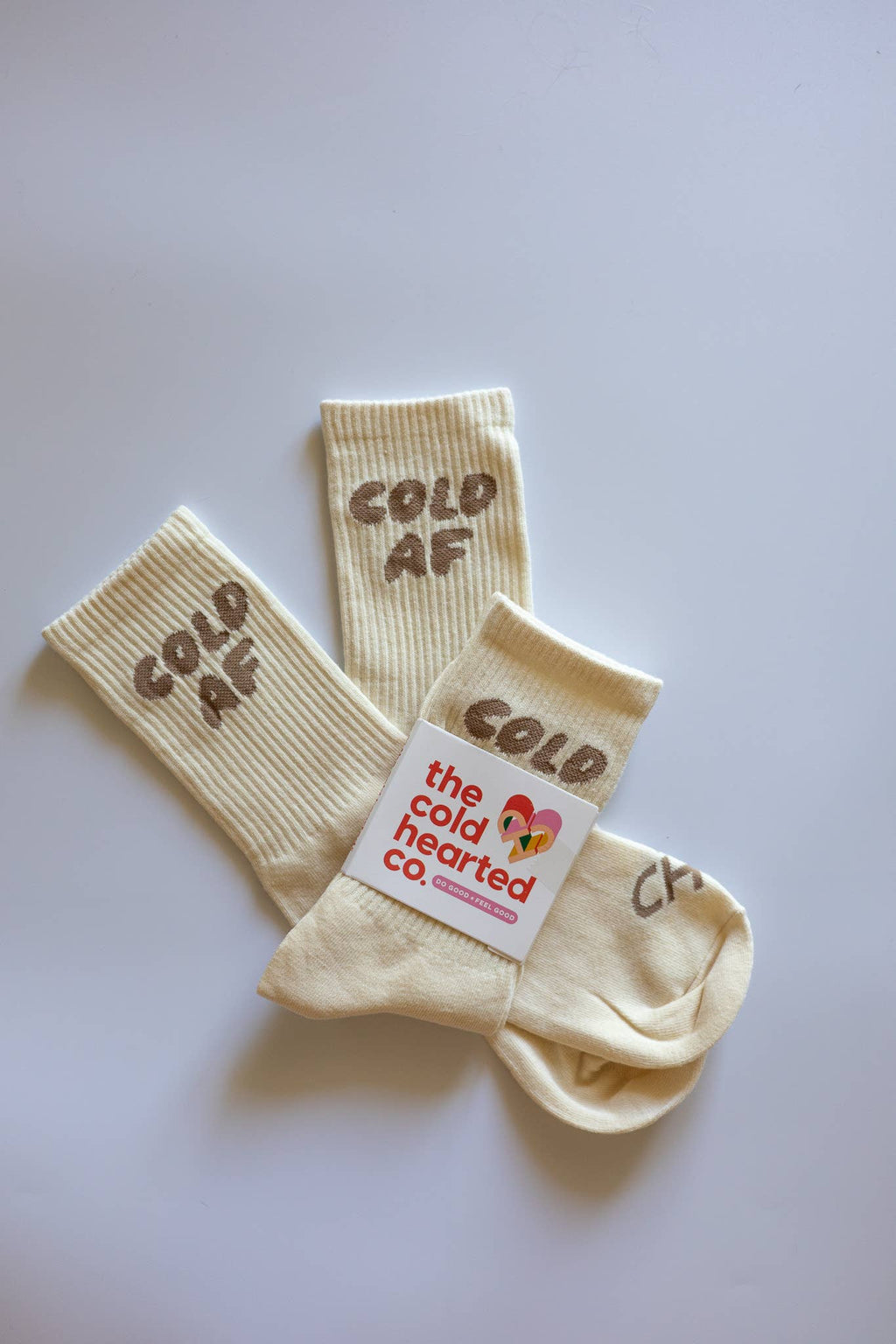 Cold Hearted Collective- Cold Af Crew Socks