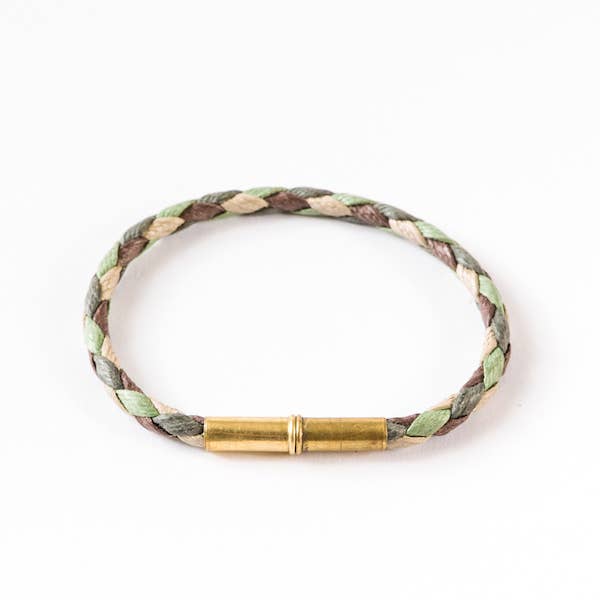 Tres Cuervos- Flint Single Waxed Canvas Bracelet