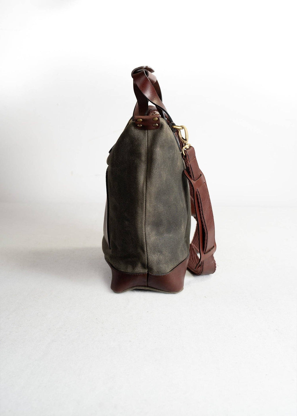 Iron & Resin- Waxed Canvas Tote Bag