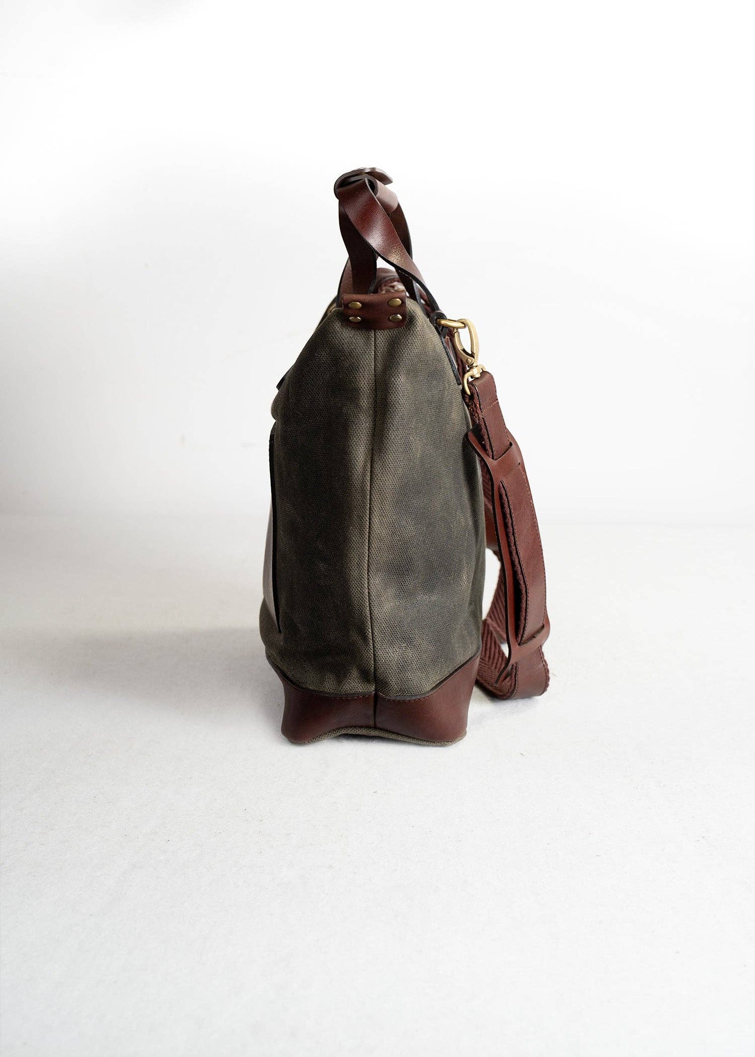 Iron & Resin- Waxed Canvas Tote Bag