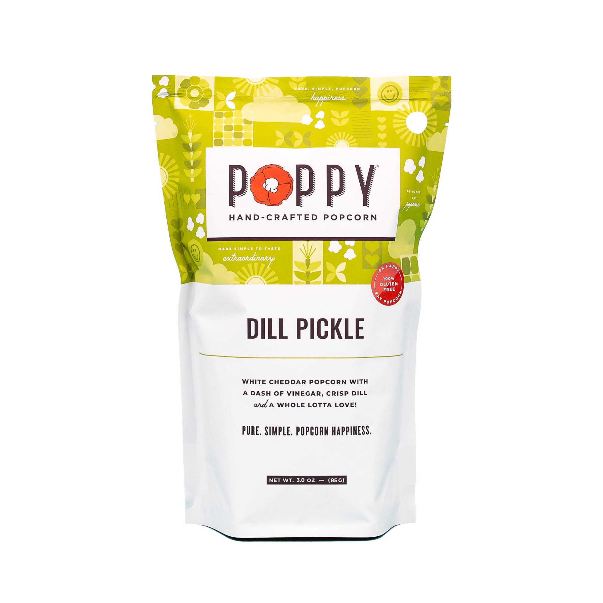 Poppy Popcorn- Dill Pickle Popcorn