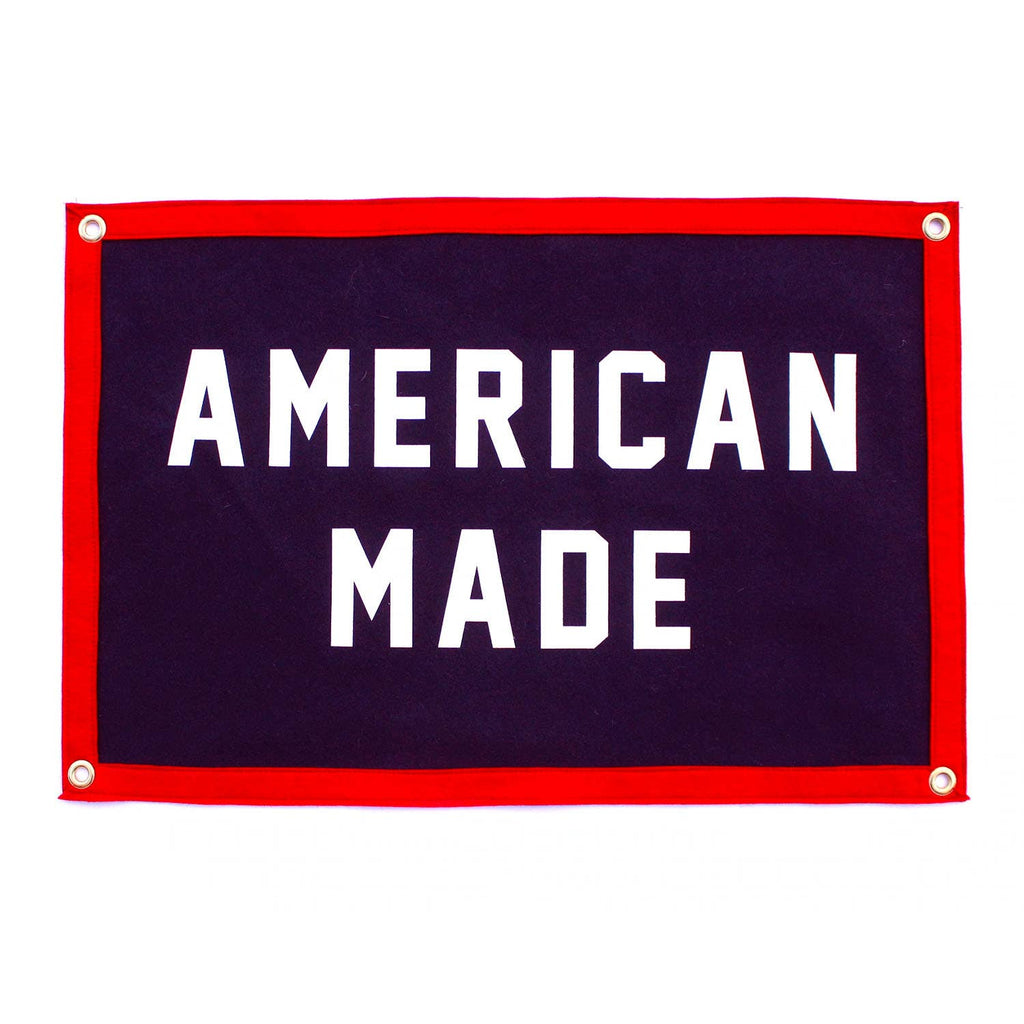 Oxford Pennant- American Made Camp Flag