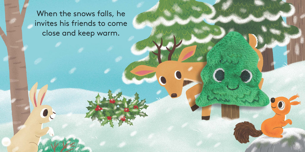 Chronicle Books- Little Fir Tree: Finger Puppet Book