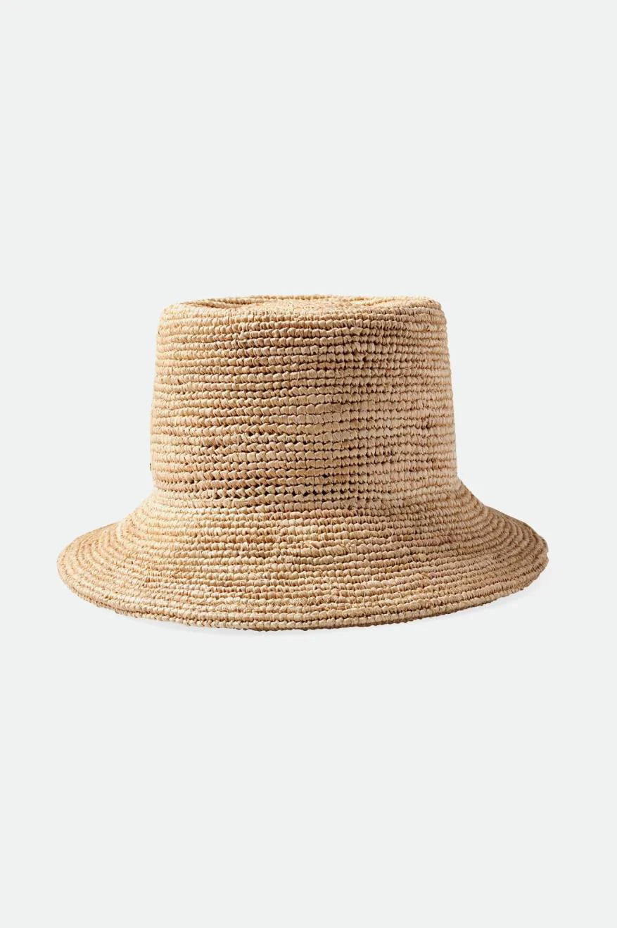 Brixton- Ellee Straw Bucket Hat