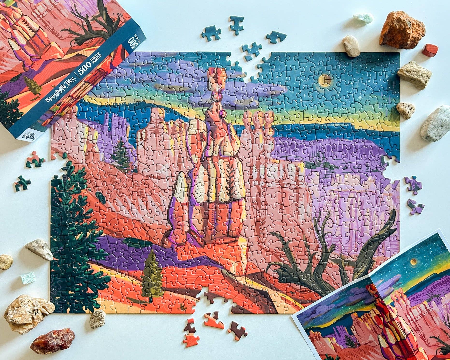 Spaghetti Tree- Bryce at Night 500 Pc Puzzle