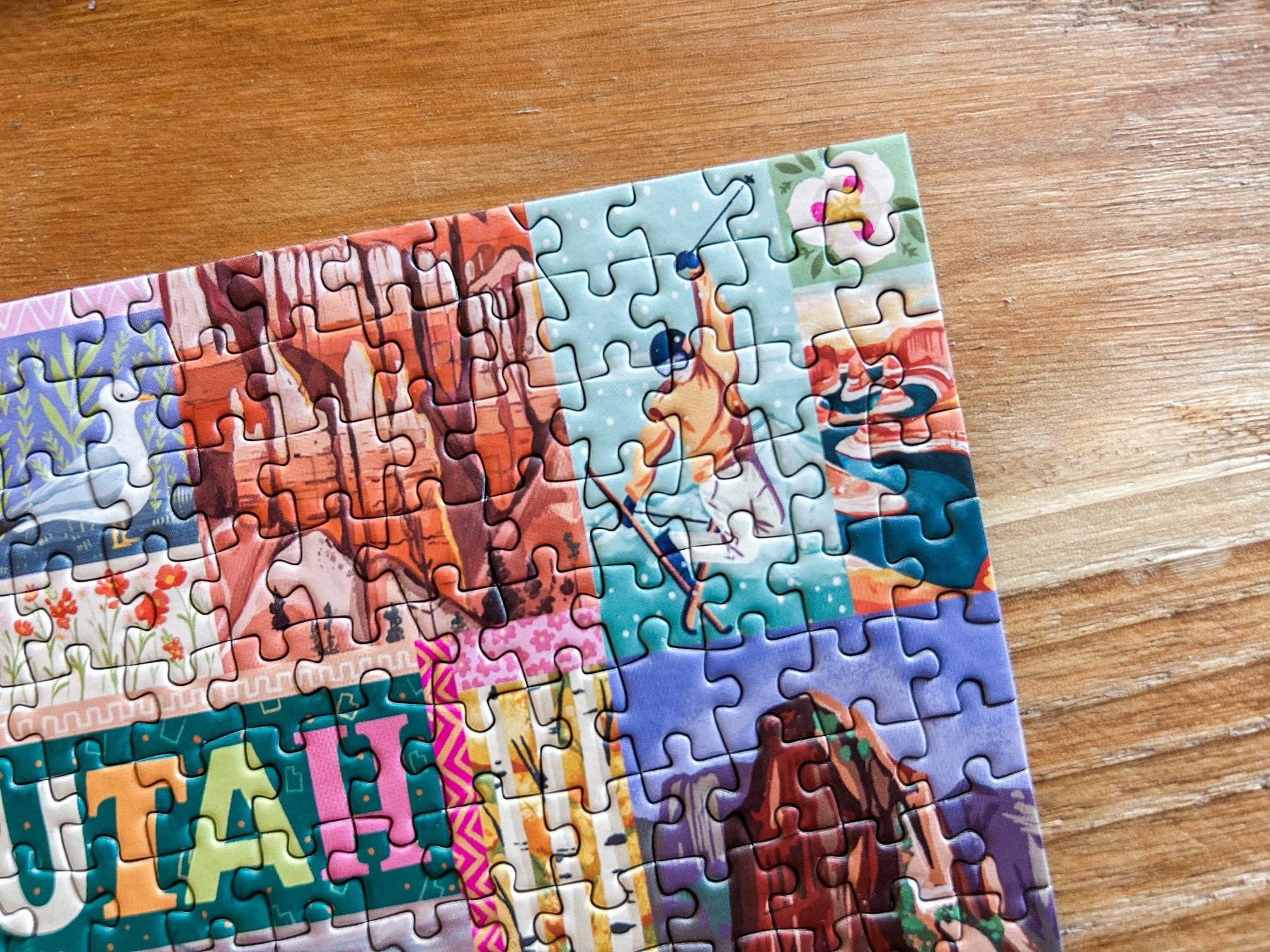 Spaghetti Tree- Iconic Utah 150 Pc Mini Puzzle
