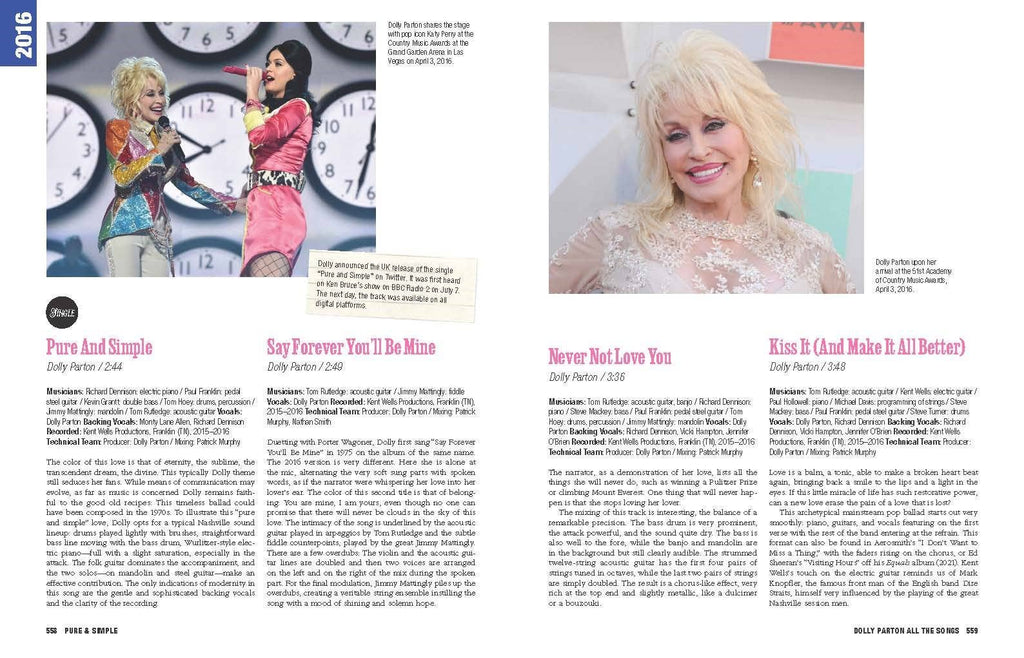 Hachette- Dolly Parton All the Songs
