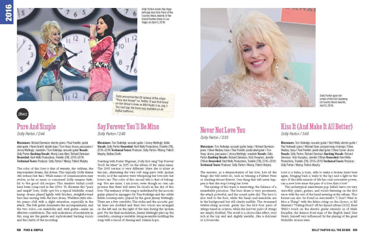 Hachette- Dolly Parton All the Songs