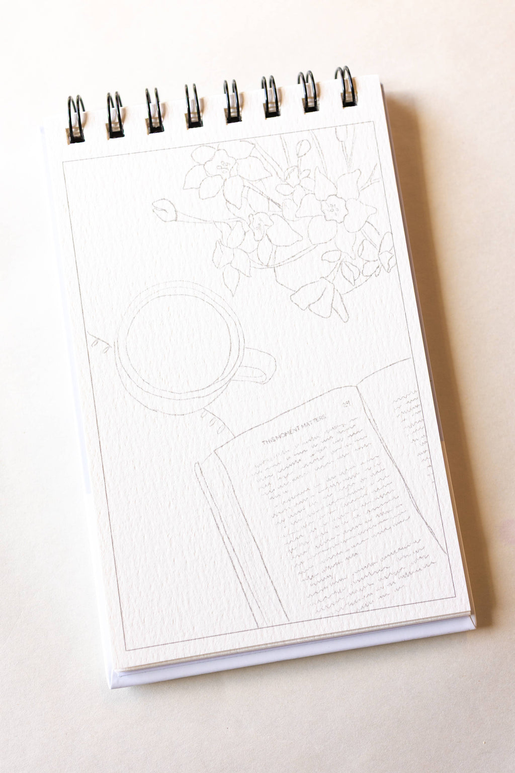 bailey rae studio-  A little bit of winter - mini watercoloring book