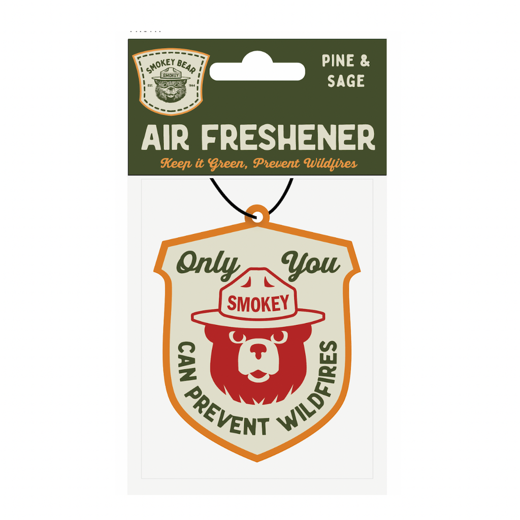 Good & Well Supply Co.- Pine & Sage - Smokey Bear Air Freshener