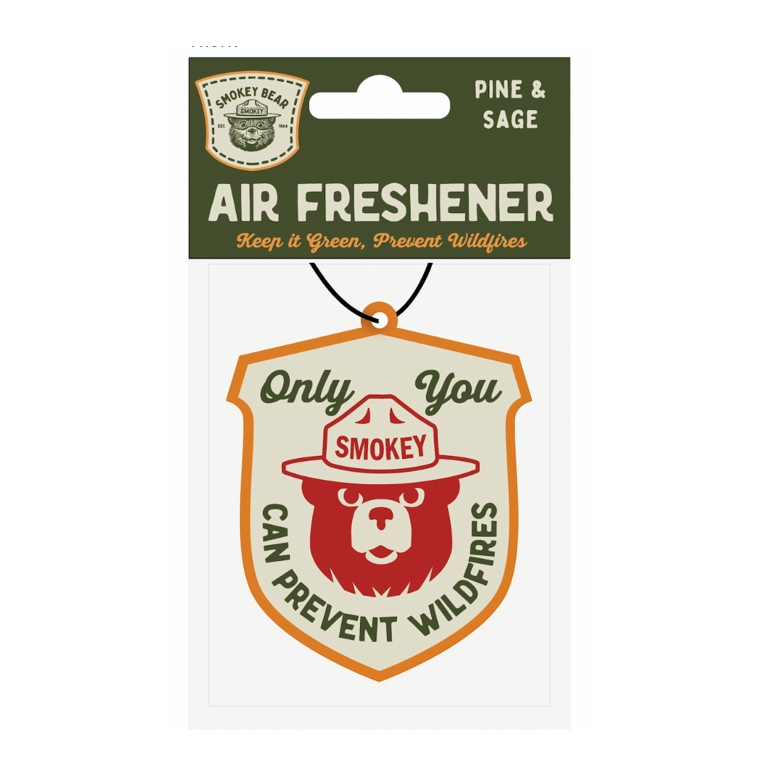 Good & Well Supply Co.- Pine & Sage - Smokey Bear Air Freshener