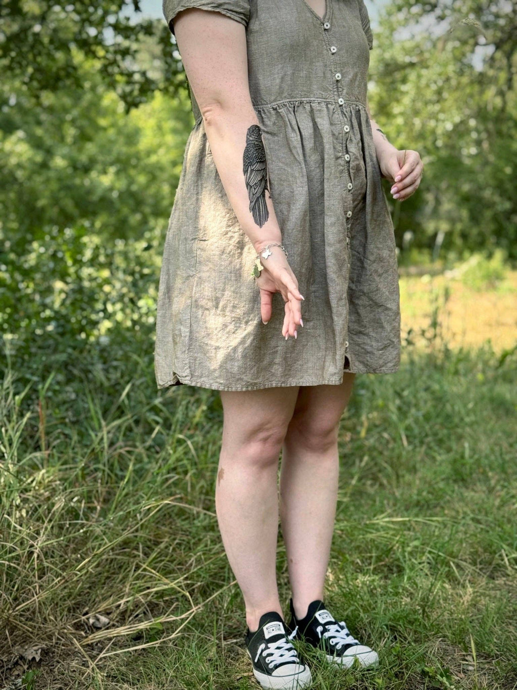 NatureTats- Raven Temporary Tattoo