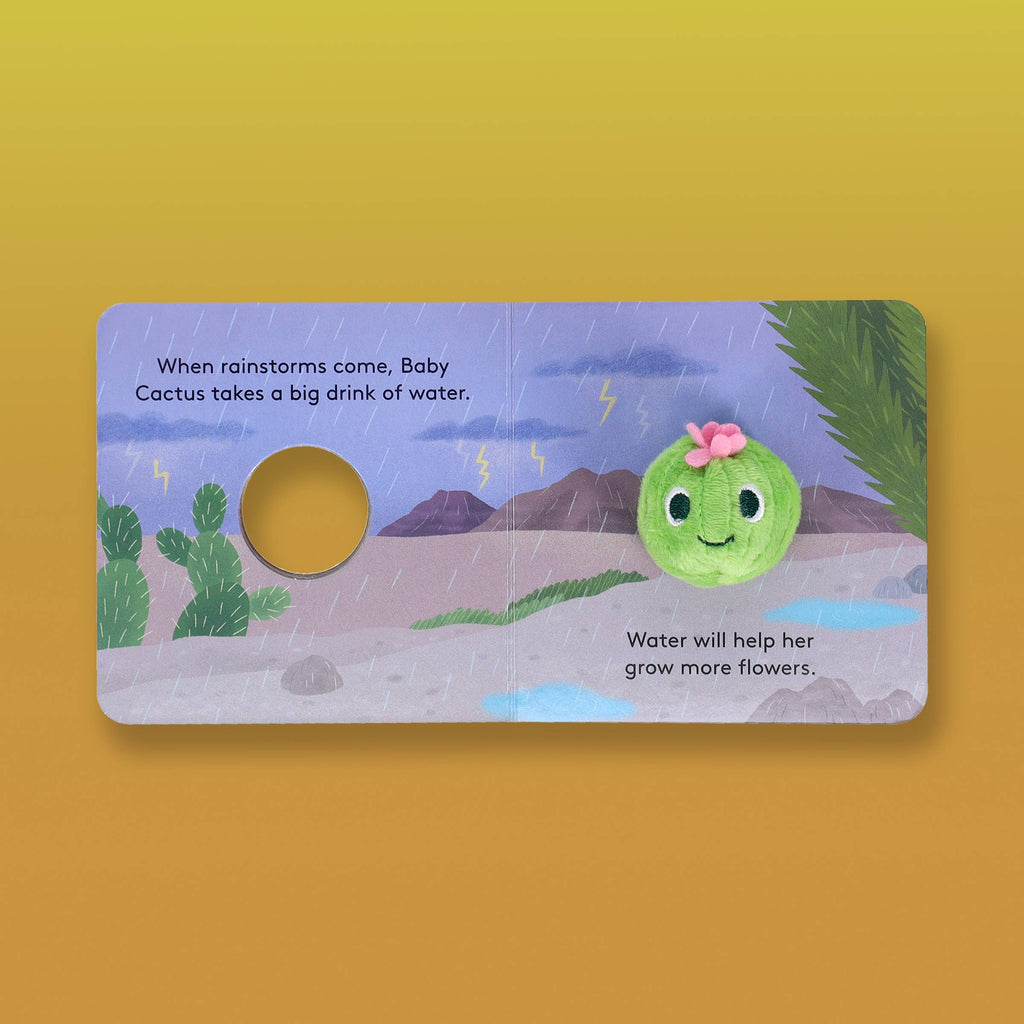Chronicle Books- Baby Cactus: Finger Puppet Book