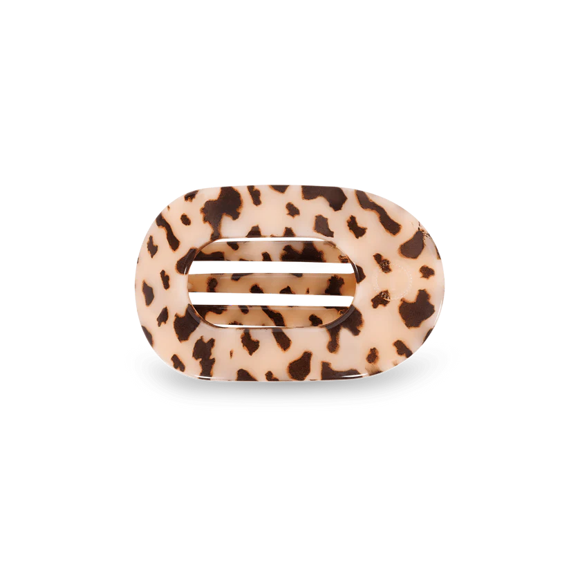 Teleties- Large Flat Round Hair Clip