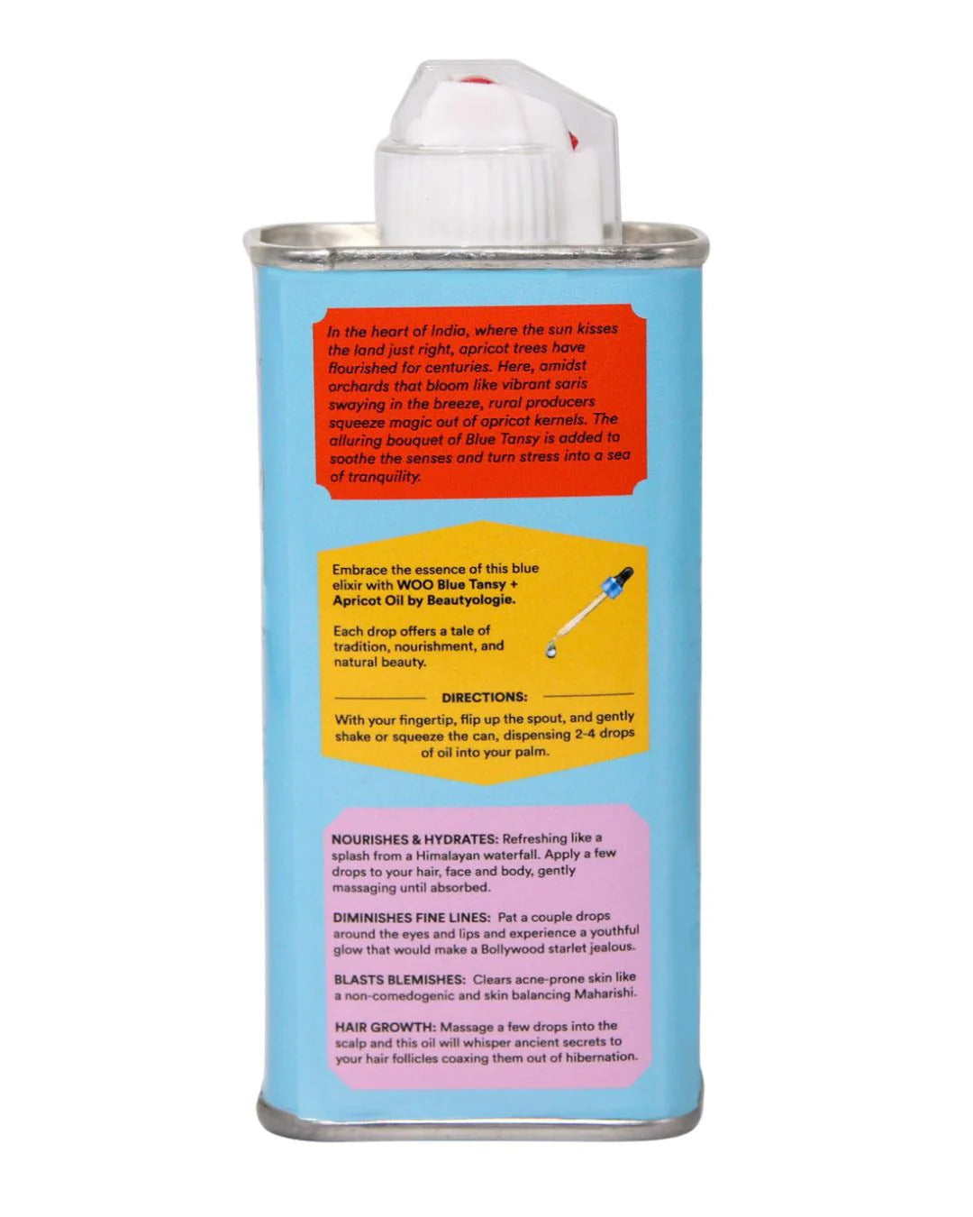 Woo - World of Oils- Blue Tansy + Apricot Oil, 100% Organic