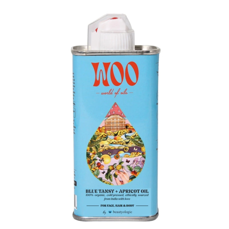 Woo - World of Oils- Blue Tansy + Apricot Oil, 100% Organic