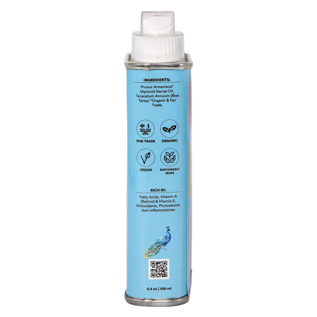 Woo - World of Oils- Blue Tansy + Apricot Oil, 100% Organic