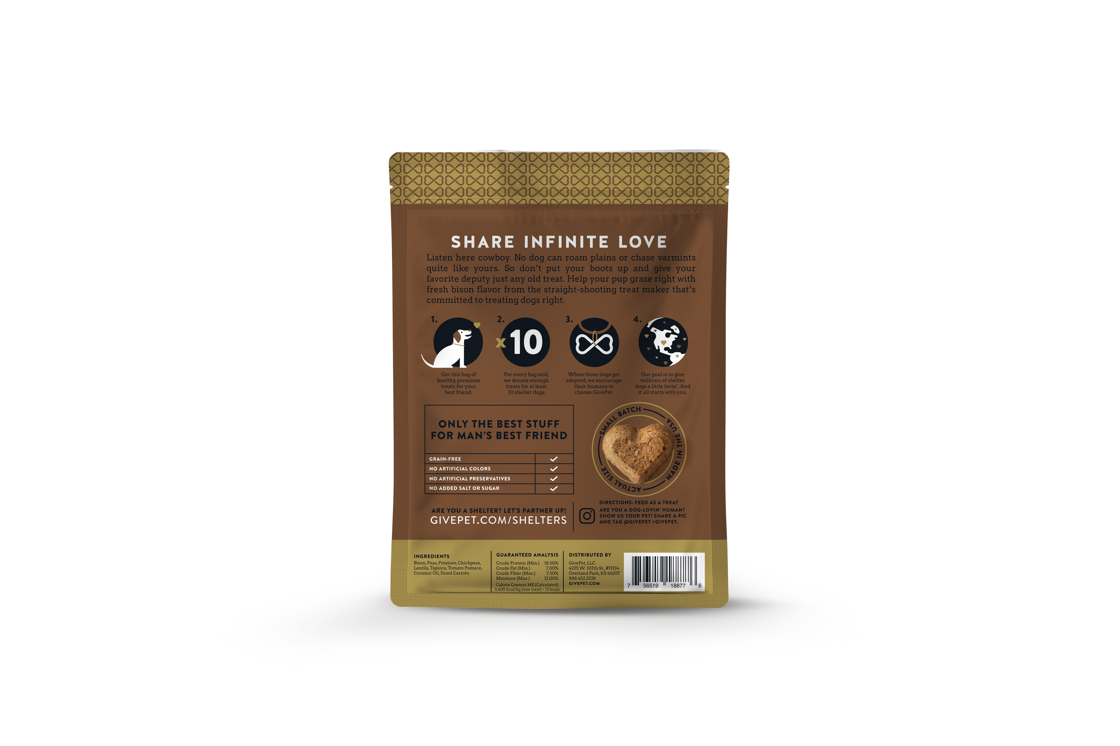 GivePet- The Ranch Hand Baked Biscuit Treats