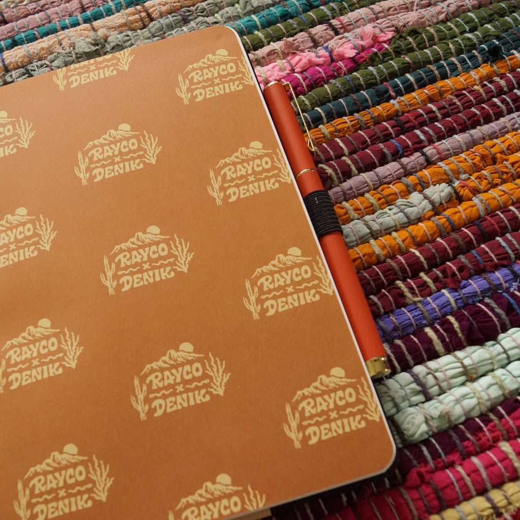 Denik- Rayco Western Soft Touch Hardbound Layflat Notebook Journal