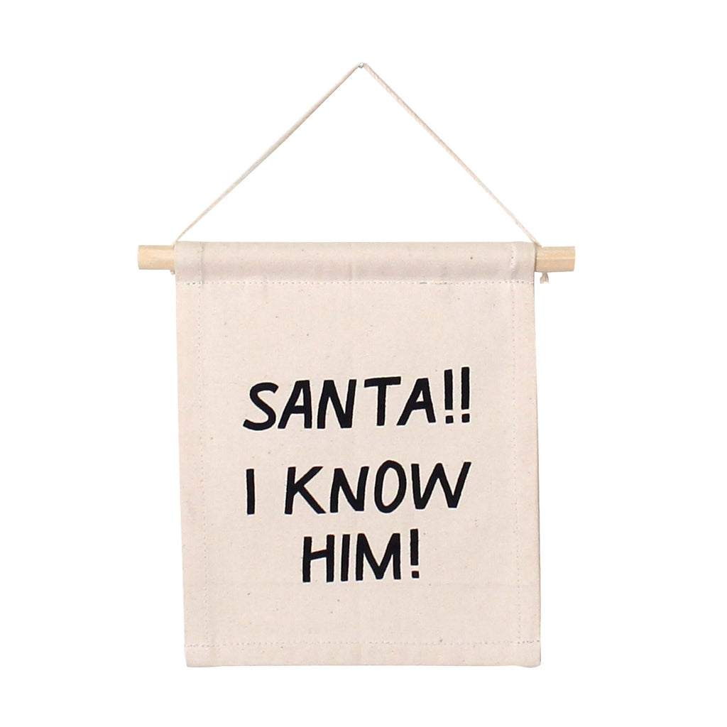 Imani Collective- Santa I know him hang sign