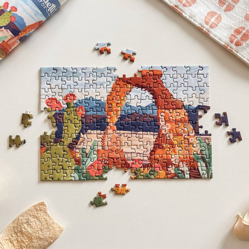 Spaghetti Tree- Delicate Work of Arch 150 Pc Mini Puzzle
