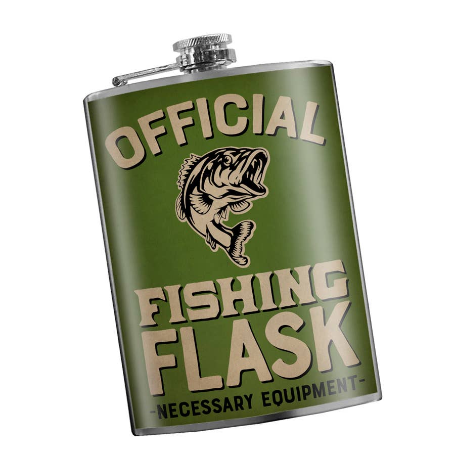 Lucky Jack- Flask - Official Fishing Flask