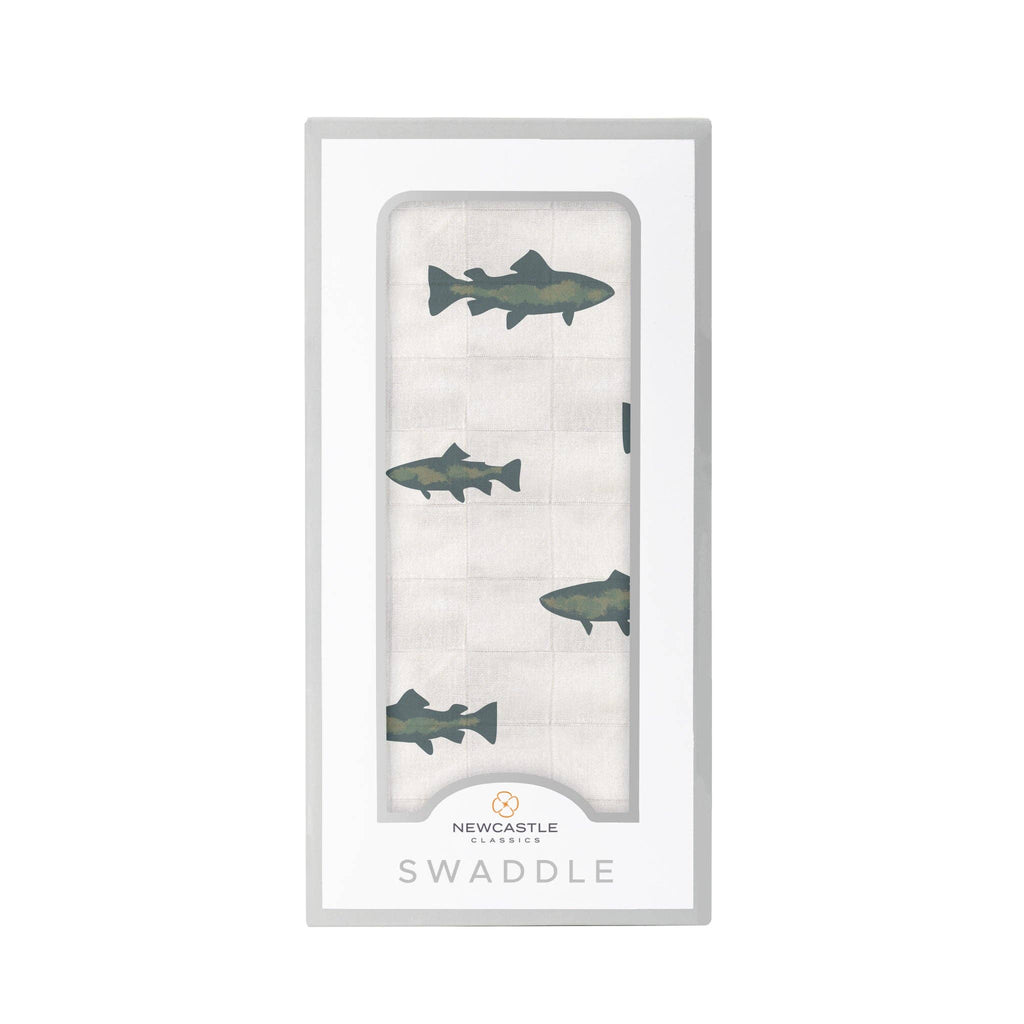 Newcastle Classics- Gone Fishing Swaddle