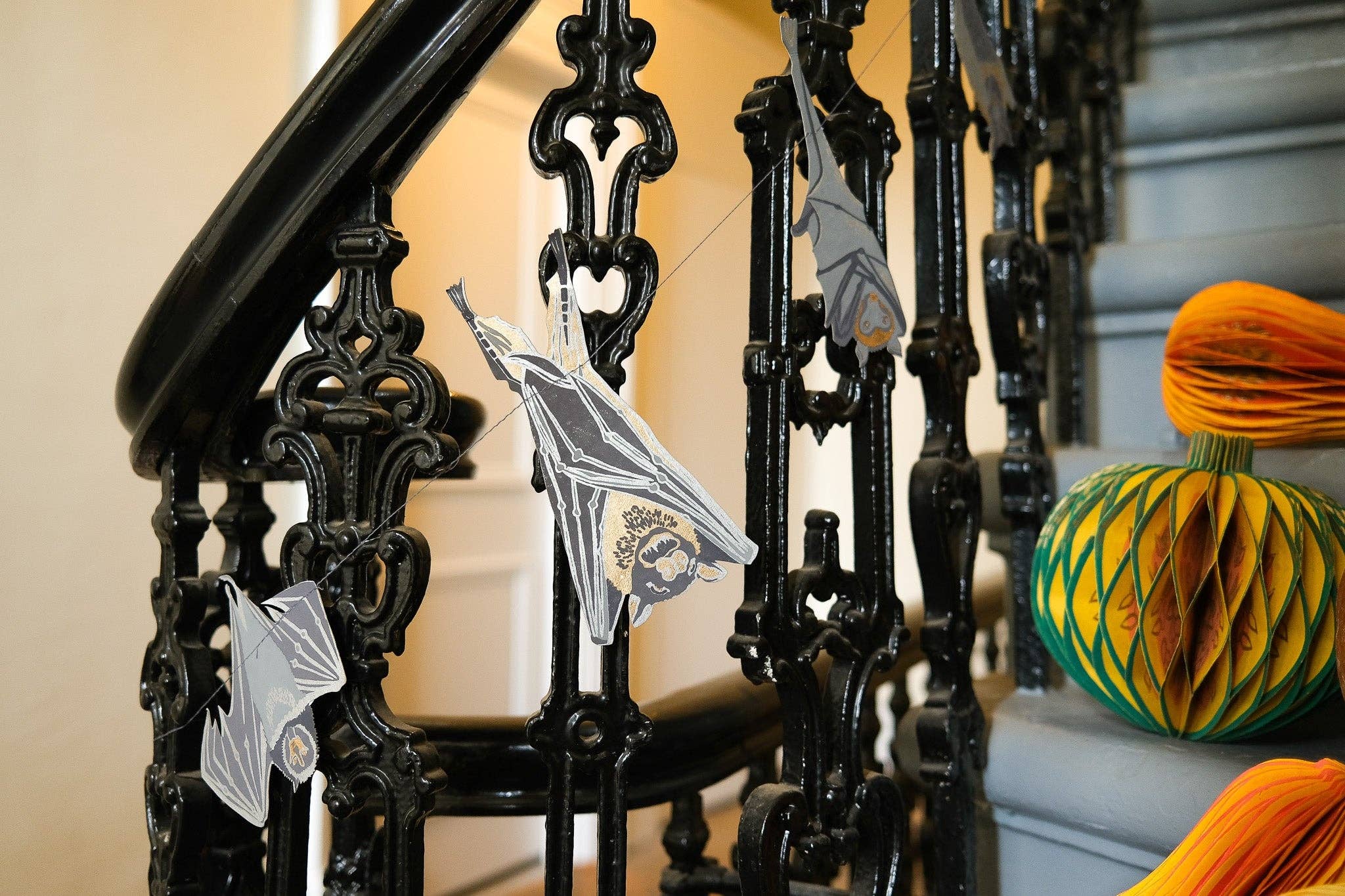 East End Press- Bats Sewn Garland
