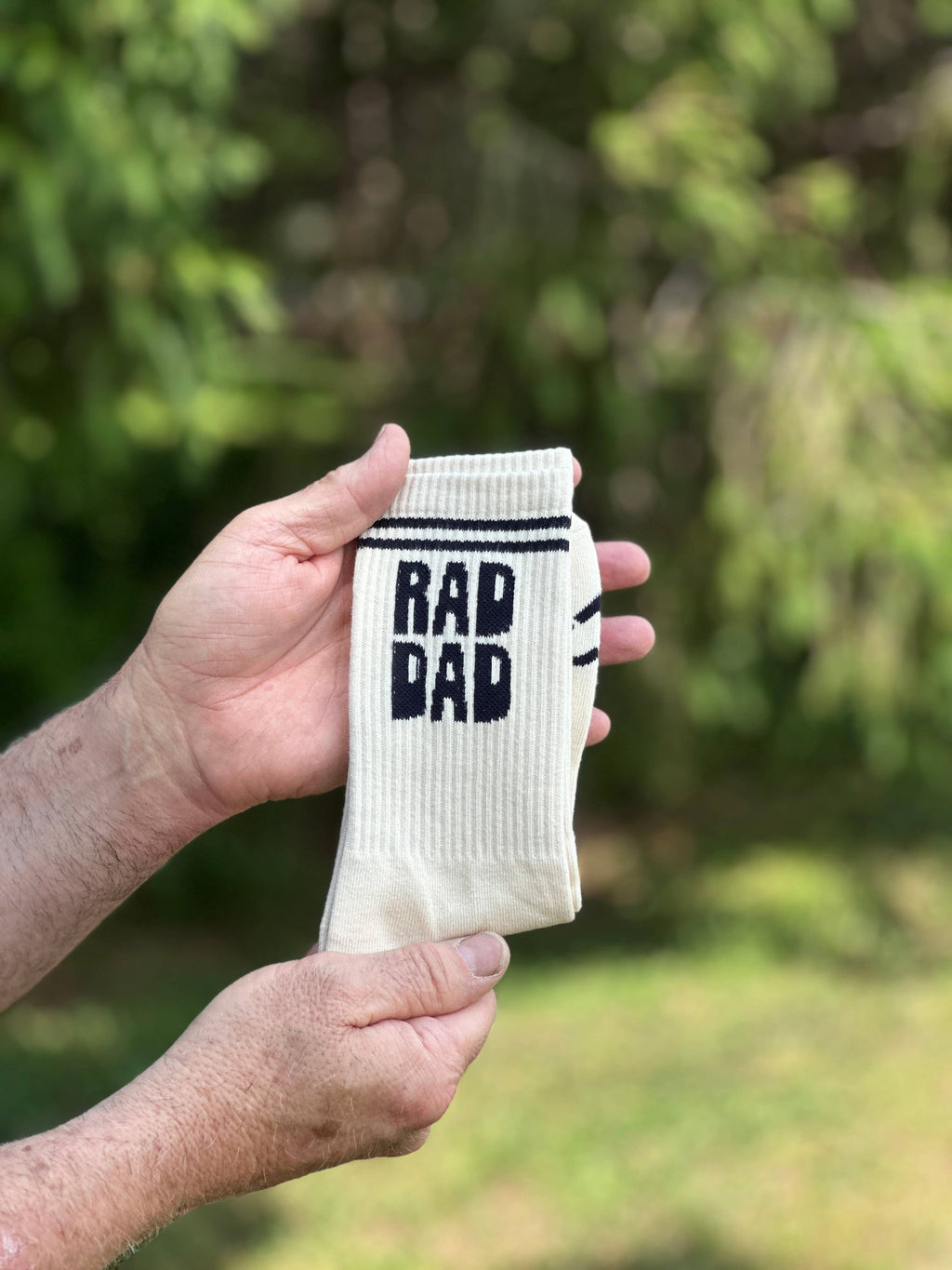 Cold Hearted Collective- Rad Dad Crew Socks